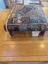 footstool pre owned Asian/Indian design