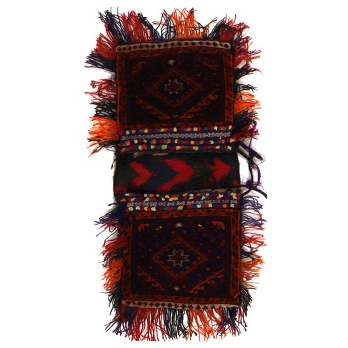 Afghan saddle bag tribal - afghan,