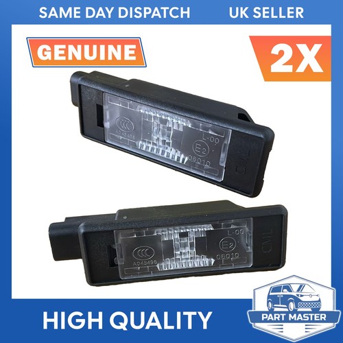 Rear number plate light for - number,