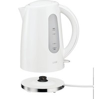Logik L17Pkws21 Jug Kettle - 1.7 Litres, 3000 W, Overheat Protection - White