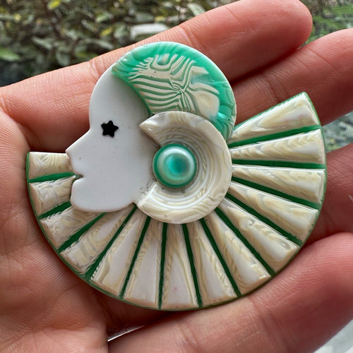 Lea stein signed resin - lea,