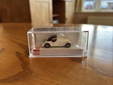 Busch Morgan Plus 8 1:87 White Hood Up 47101 Diecast Model Car