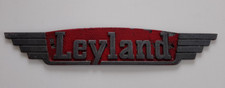 Leyland Commercial Bus Truck Lorry Cab Radiator Grill Badge - ex vehicle 