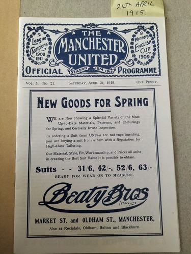 1915 cup final sheffield - 1915,