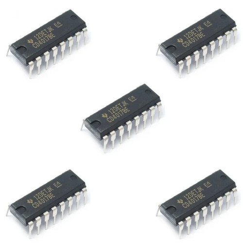 Cd4017 decade counter - 5,
