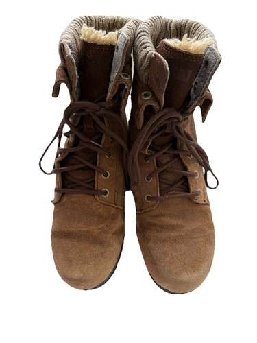 Cat caterpillar brown suede - cat,