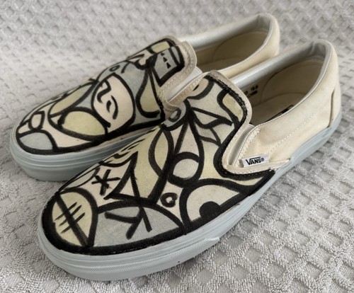 Vans slip shoes custom - shoes, greg