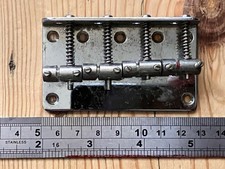 1970s Vintage Eros Japanese Jazz Bass Guitar Bridge Columbus Maya CMI