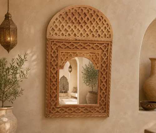 Handmade carved cedar wood - carved,
