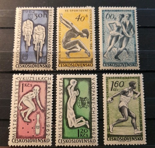 Czechoslovakia stamps 1962 - czechoslovakia,