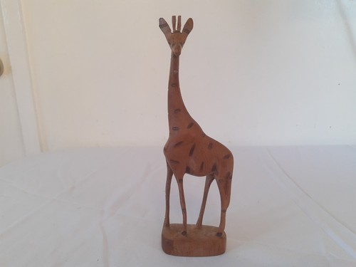 Vintage wood giraffe - vintage,