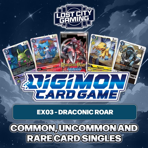 Digimon ex03 draconic roar - -,