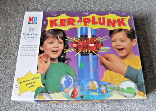 Vintage ker plunk board game - board,