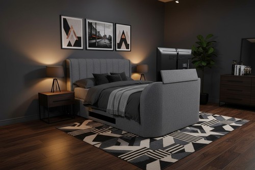 Morgan ottoman tv bed - tv,