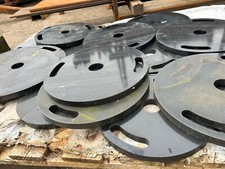 Steel Weight Plates (Olympic 15kg set)
