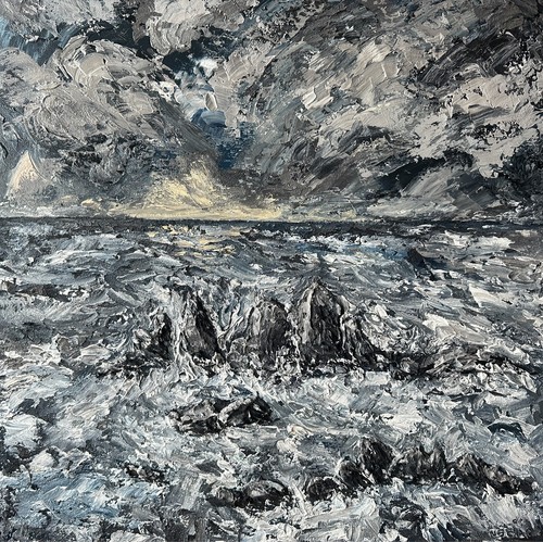 Original acrylic painting - painting, on