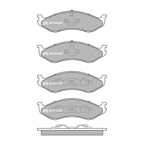 Brake pads set for jeep - pads,
