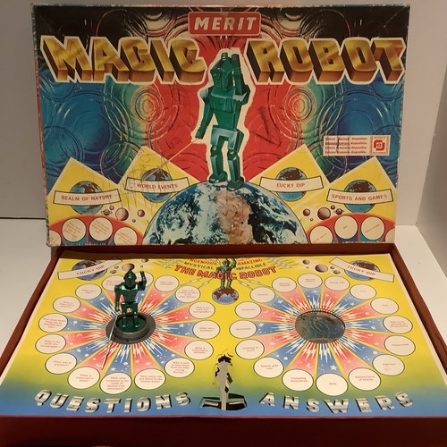 Vintage board game magic robot - vintage,