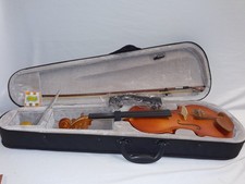 Glarry Violin 4/4 Full Size with Hard Case and Bow for Beginners