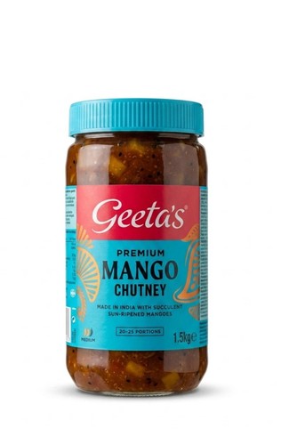 Geeta mango chutney 5kg - mango,