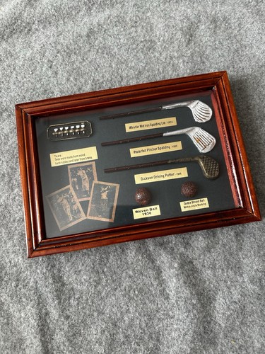 Small golf collectible frame - small,