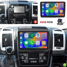 64G Car Stereo Radio Android 15 GPS Navi For Fiat Ducato/Peugeot Boxer/Citroen