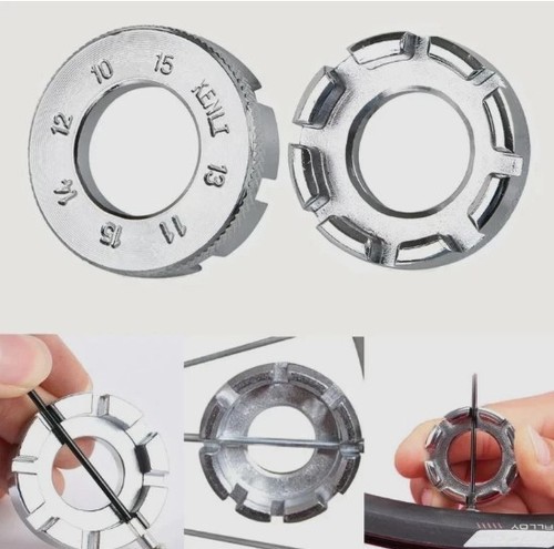 Spoke key wrench way - spoke, bicycle