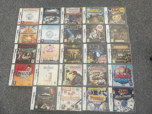 24x nintendo games bundle - ds,