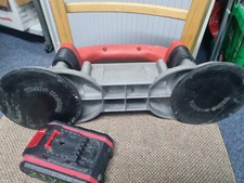 Handheld Tile Auto Leveling Machine Tiler Tiling Vibration w/ Double Suction Cup