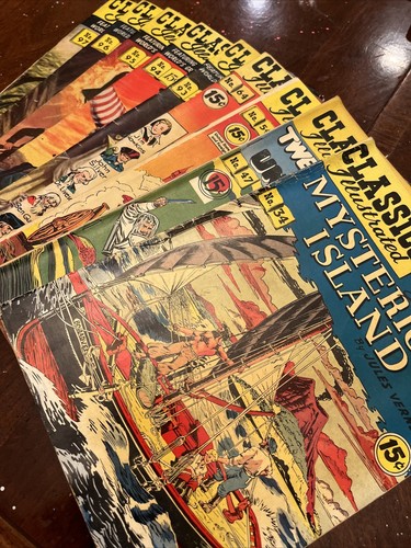 Classics illustrated comic - comic, lot