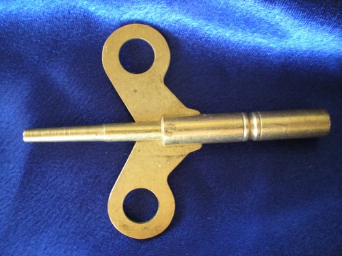 Brass double end key - key, for