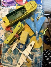 Mixed vintage aircraft - aircraft, models