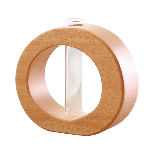 Wooden test tube plant - wooden,