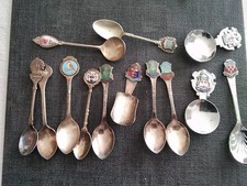Silver Plated Teaspoons Mixed