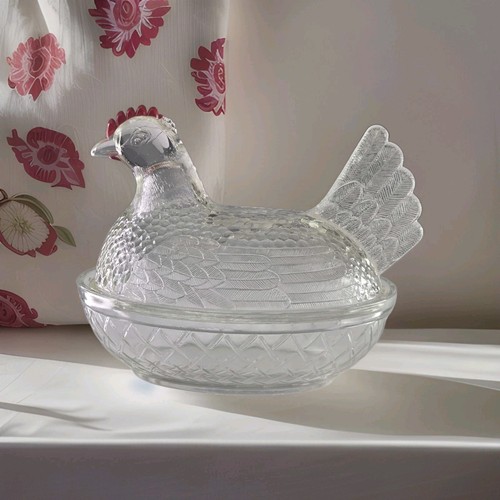 Vtg hen nest indiana - vtg, glass