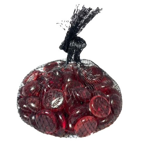 Red flat glass - 11/16",