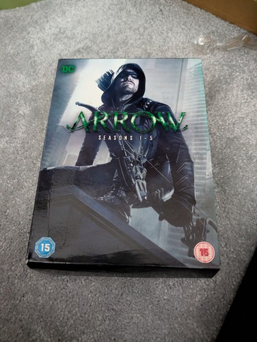 Arrow seasons 5 - dc, dvd