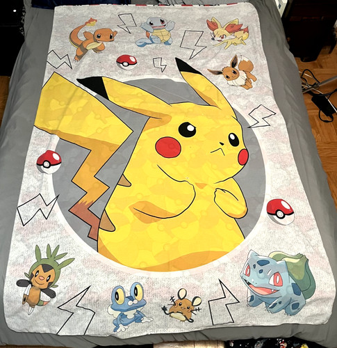 Authentic pokemon bedding - authentic,