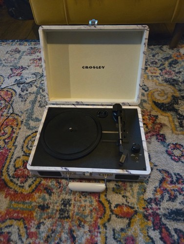 Crosley record player - record,