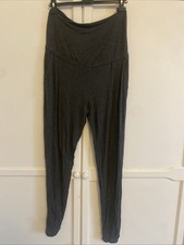 Jojo Maman Bebe Maternity Pyjama Trousers Grey Size M With Pockets