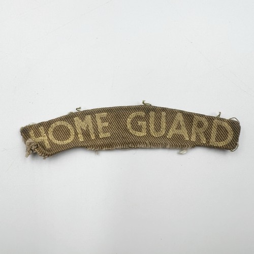 Genuine ww2 home guard printed - genuine,