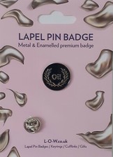 Oi! Motor Racing Laurel Leaf Metal Enamelled Novelty Lapel Pin Hat Badge 5-08