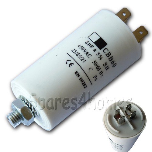 8uf 450v motor capacitor - 8uf,