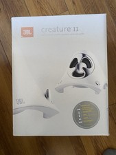JBL Creature 11 Self Powered Satellite Speakers & Subwoofer - White