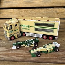 Hess Truck & Race Cars Semi Indy Car Transporter 2003 