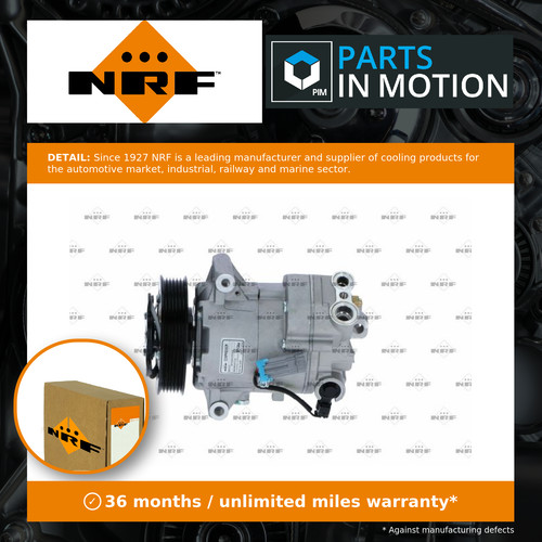 Air con compressor 32487 nrf - compressor,
