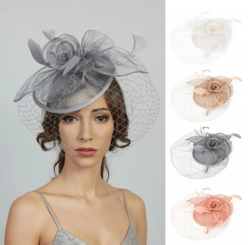 Women veil fascinator - veil, hat