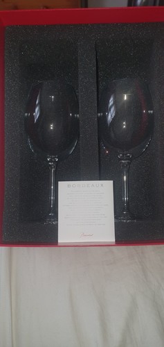 Pair baccarat bordeaux - of, wine