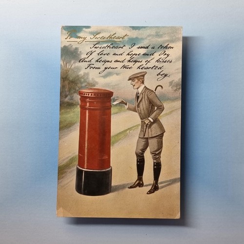 Red pillar post - post, box