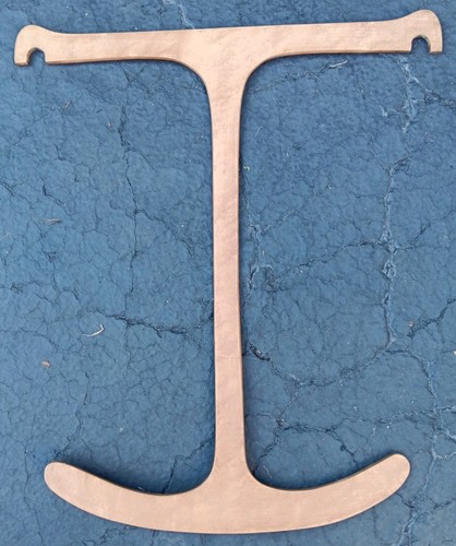 Antique wooden hanger for old - hanger,